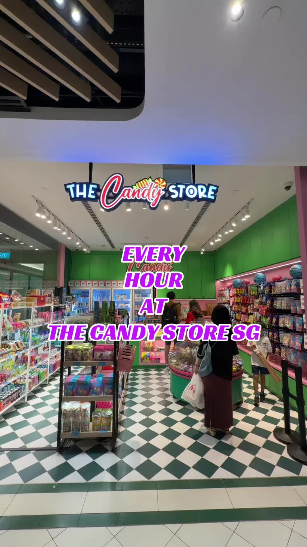 @THE CANDY STORE SINGAPORE .