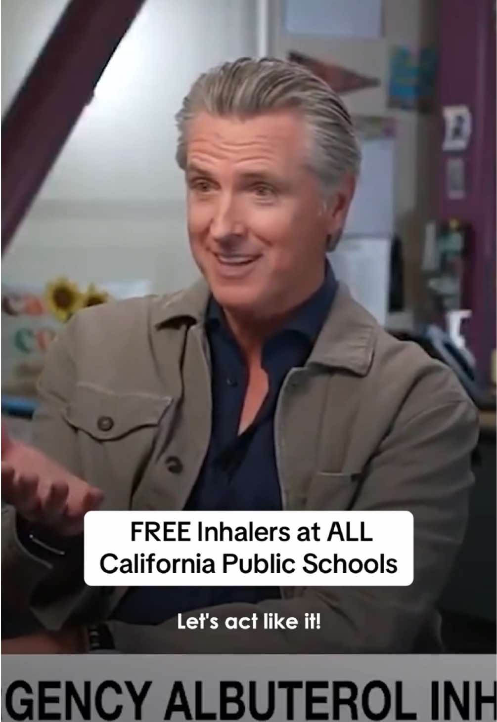 @Governor Gavin Newsom
