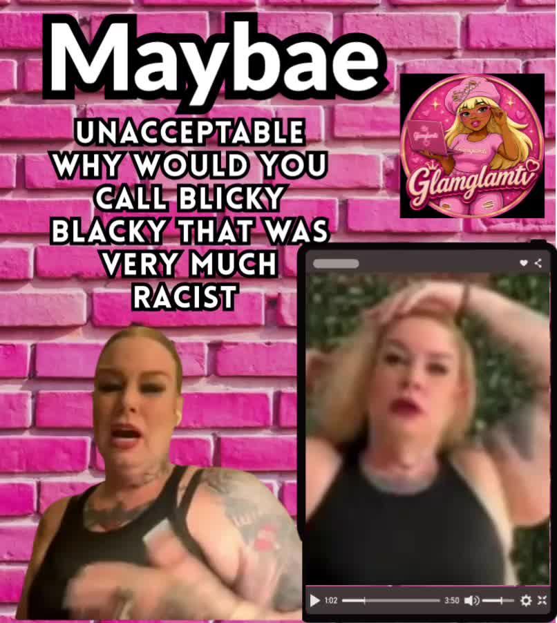 @glamglamtv 🩷🖤🩷🖤