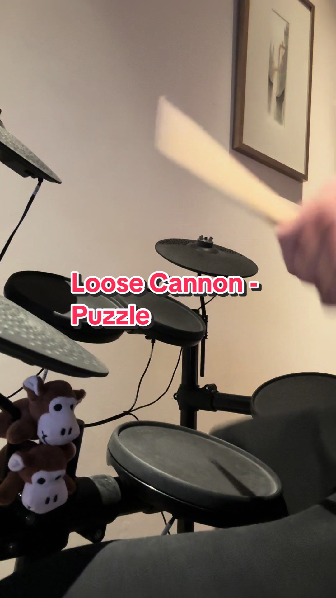 @monkey drumming