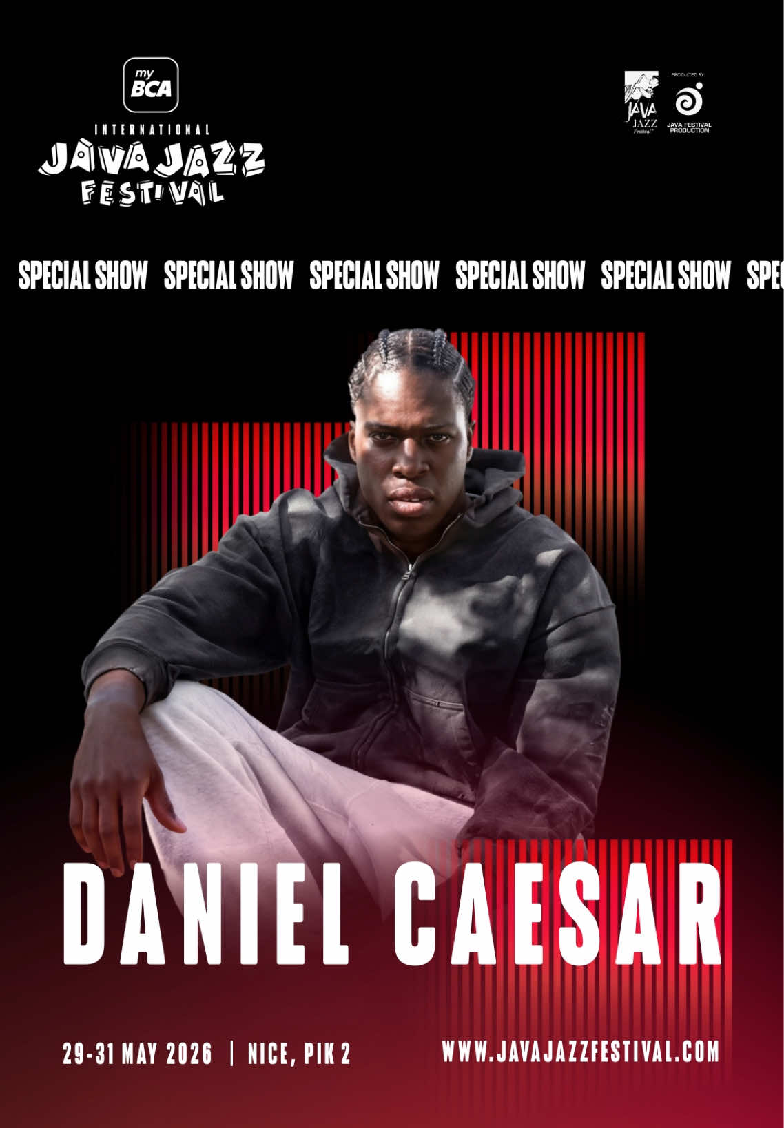 Daniel Caesar presents Son Of Spergy, a | Java Jazz Festival ...