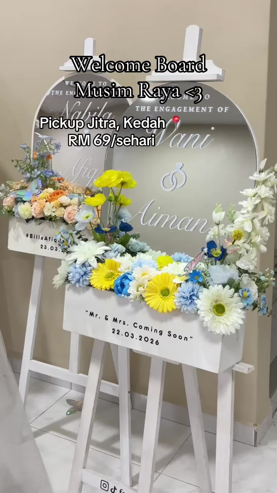 @Sewa Welcome Board Kedah MY