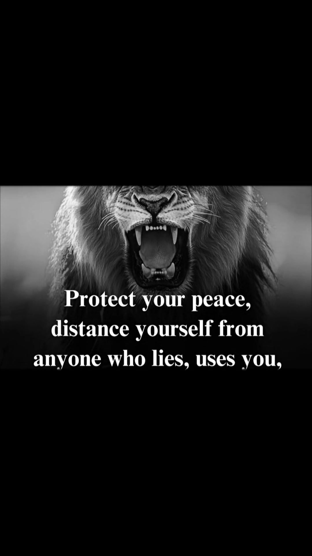 @No negativity Keep it Real