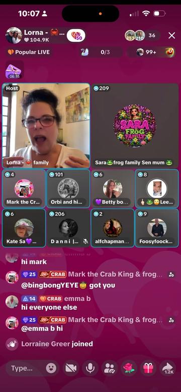 @Sara🐸frog family Sen mum 🐸