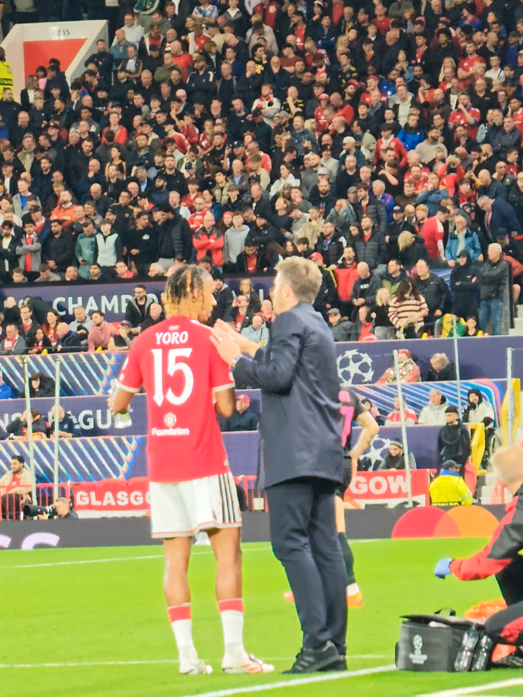 @Manchester United Dugout