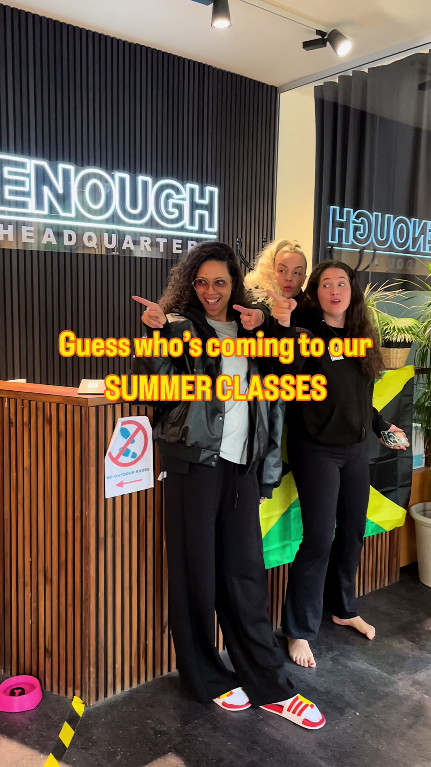 @Enough Headquarters