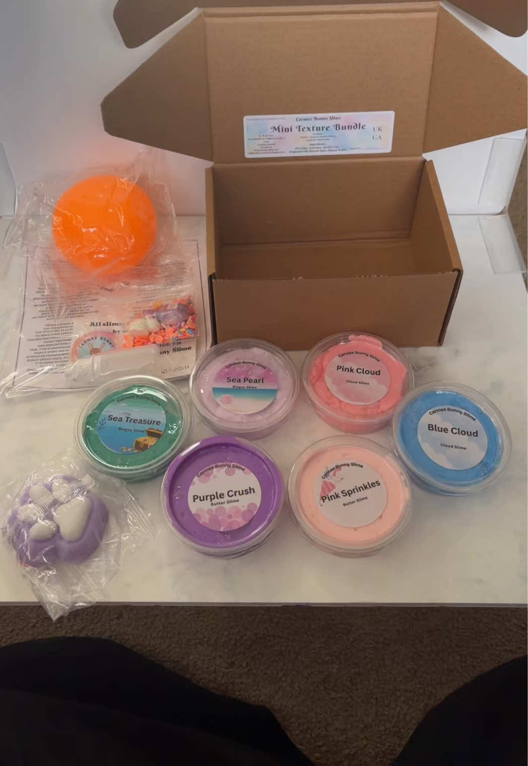 @Carmee Bunny Slimes & More
