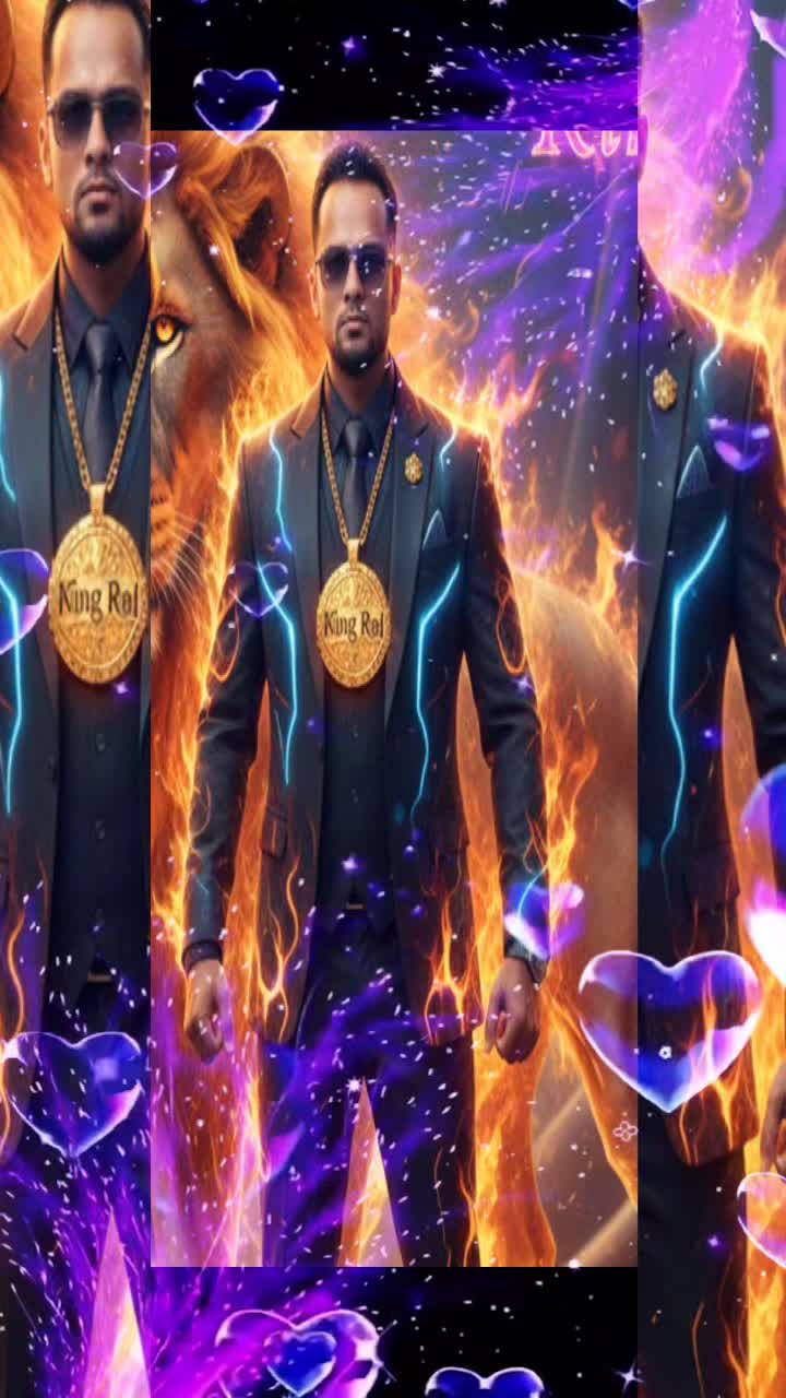 @✨️💥Lion💫On 💥Fire 🔥❤️🔥