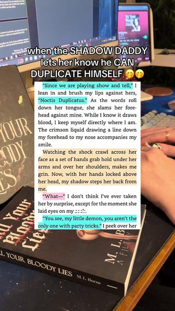 @M. L. Burns  🖤🗡️🌶️ Author