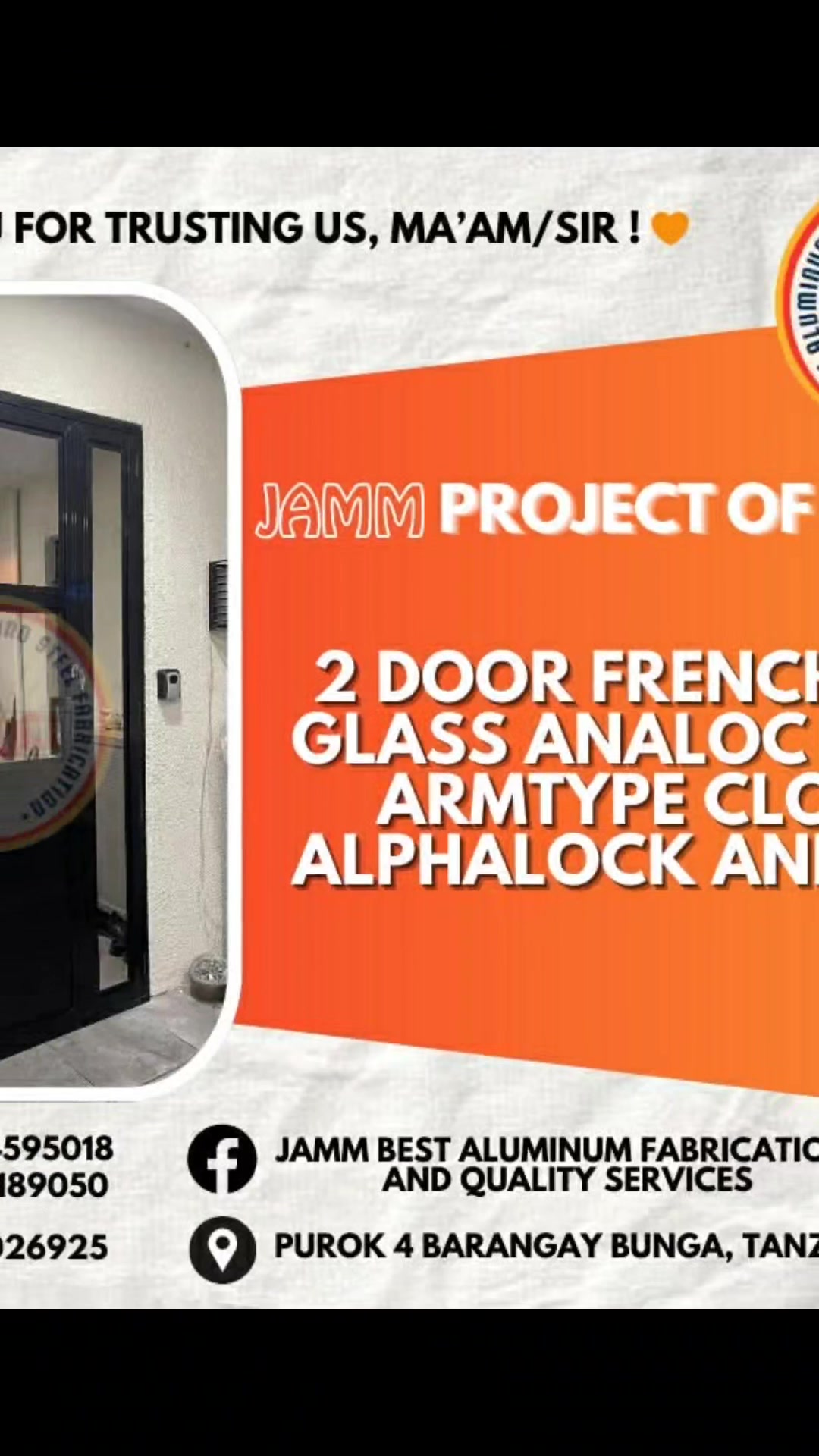 @jamm glass and aluminum