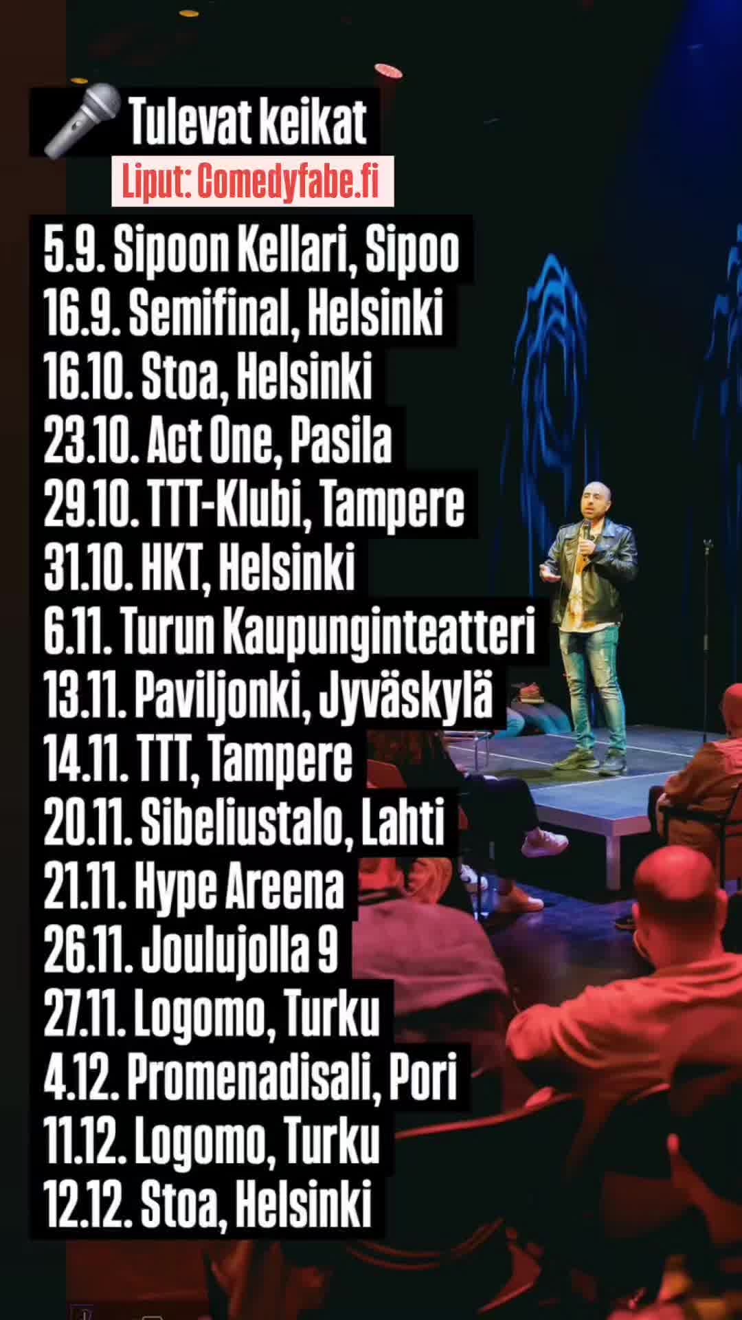 @Keikat: ComedyFabe.fi