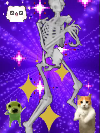 @Dancing Skeleton Daily