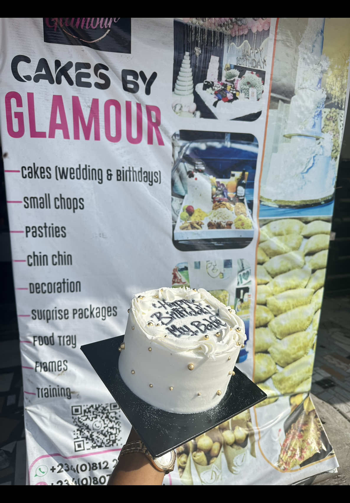 @Ughelli cake vendor / Glamour