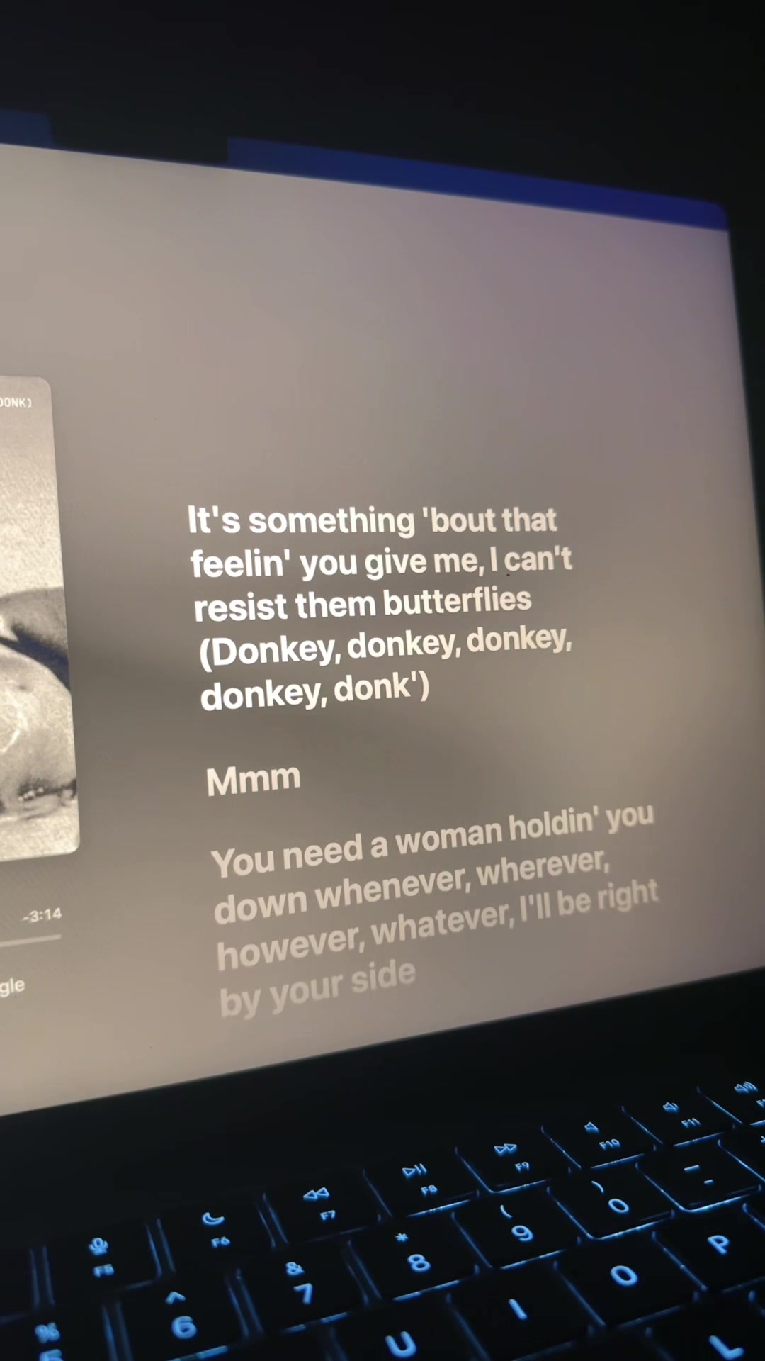 @Song lyrics