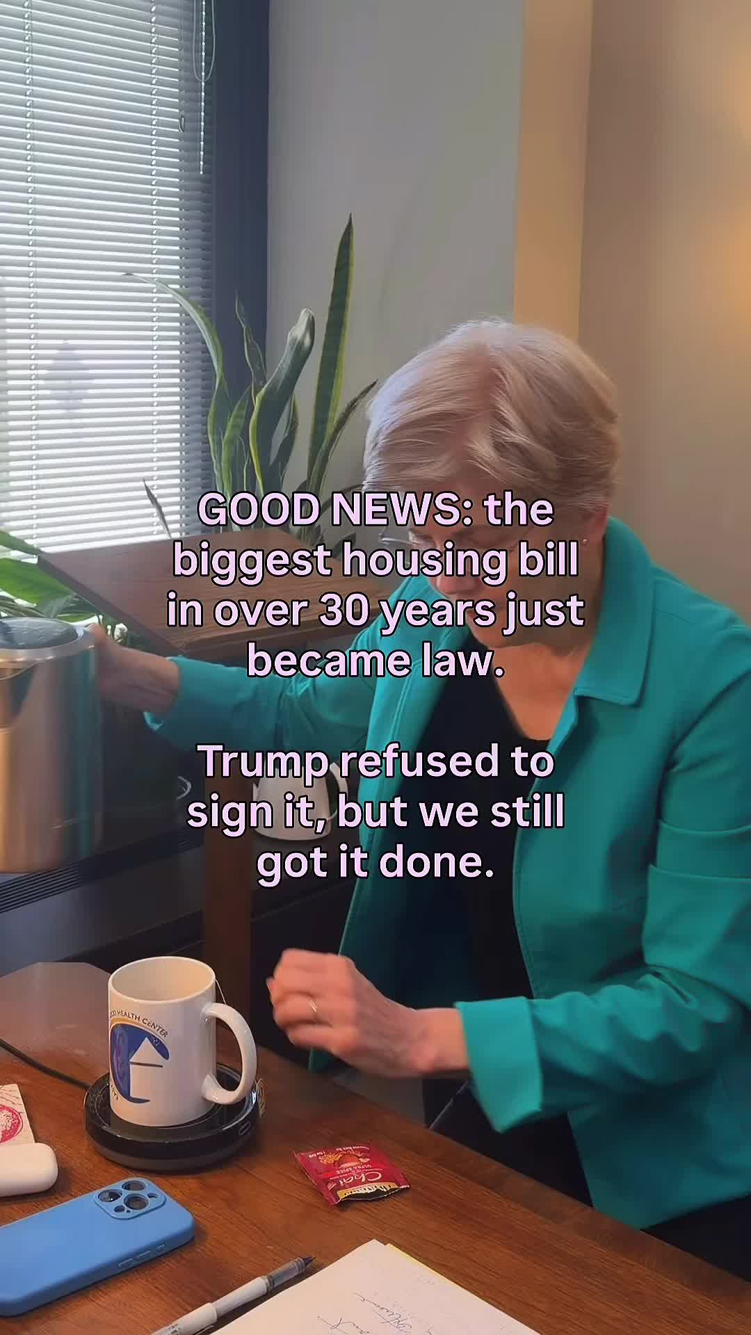 @Elizabeth Warren