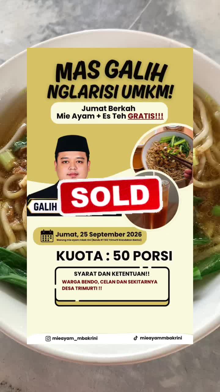@MIE AYAM MBAK RINI 🍜