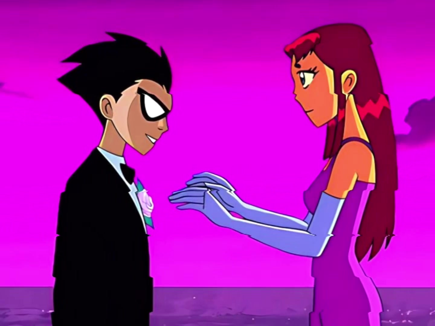 @robin x starfire