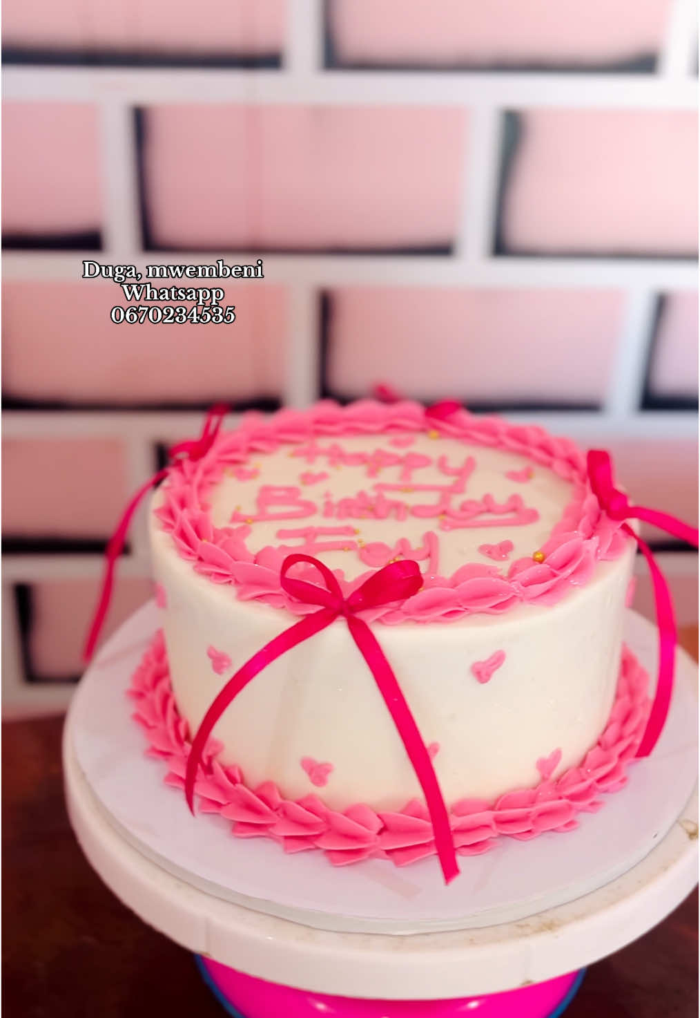 @Bakedforyou cakes