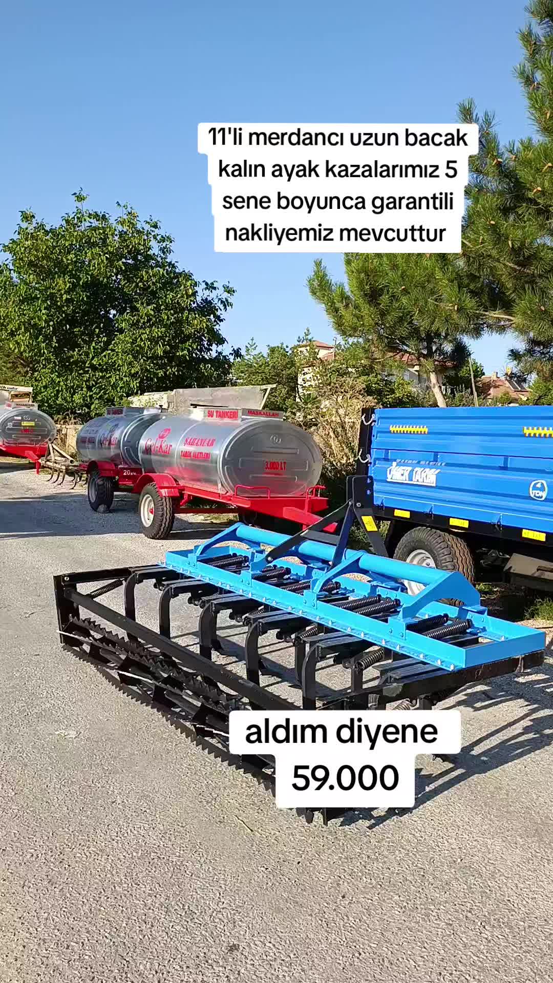 @ŞAHANLAR TARIM ALETLERİ