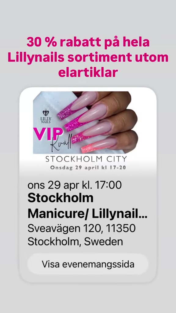 @Stockholm Manicure Lillynails