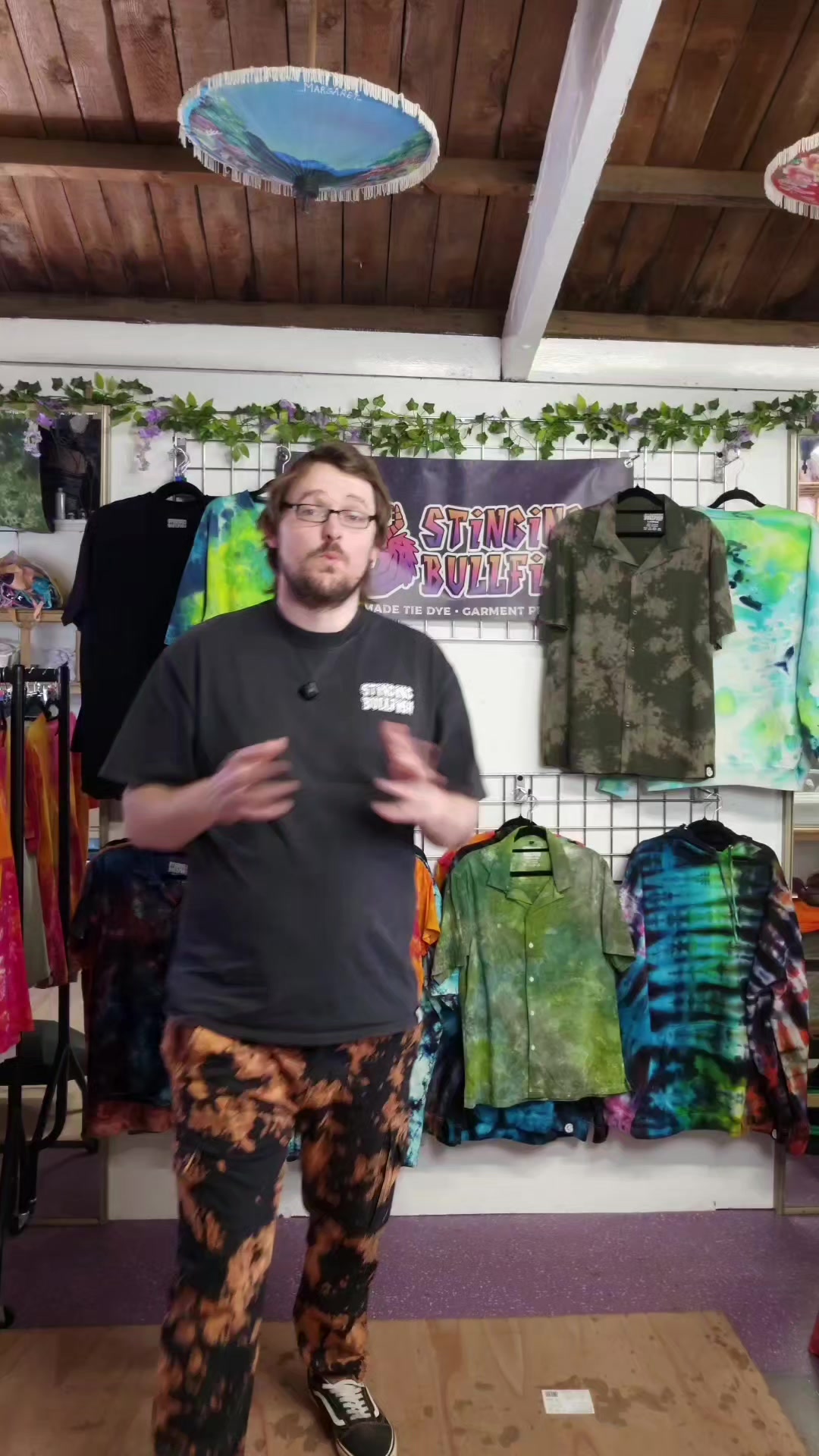 @Stinging Bullfish Tie Dye