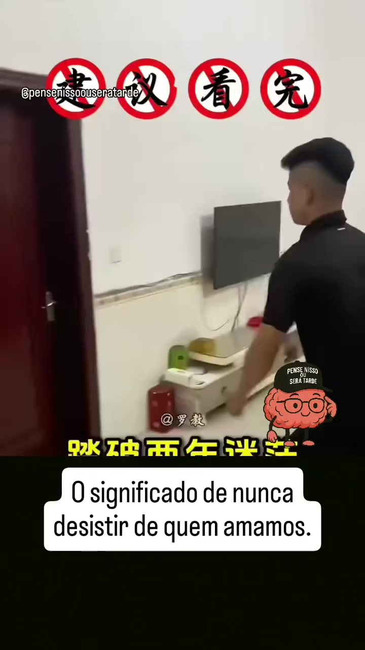 @Pense Nisso ou Ser&aacute; Tarde