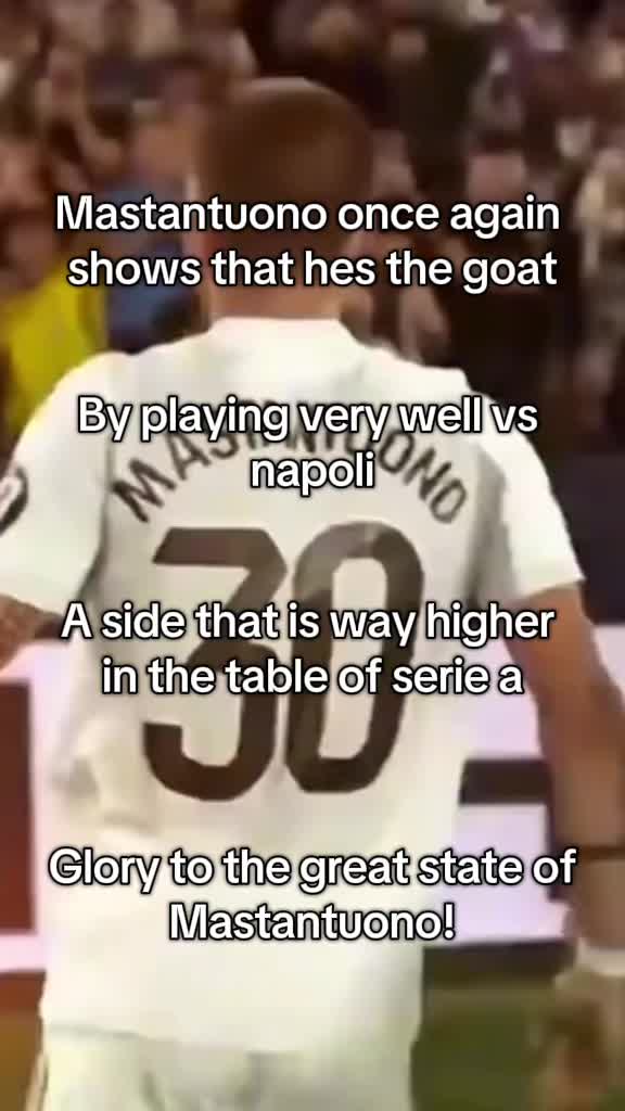 @Mastantuono’s goat
