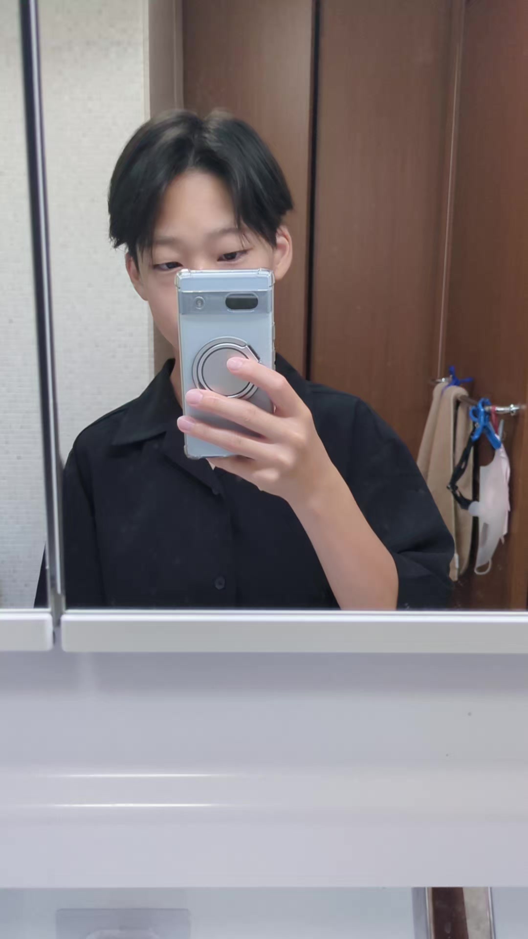 @1年後にヘアセット上手くなる学生🔥
