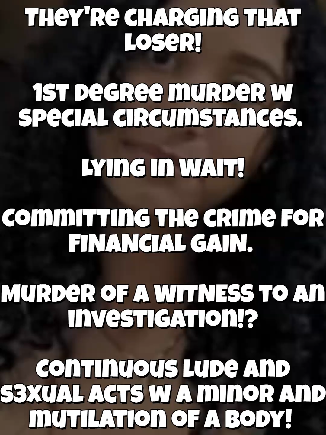 @Julez w/ True Crime Reactions