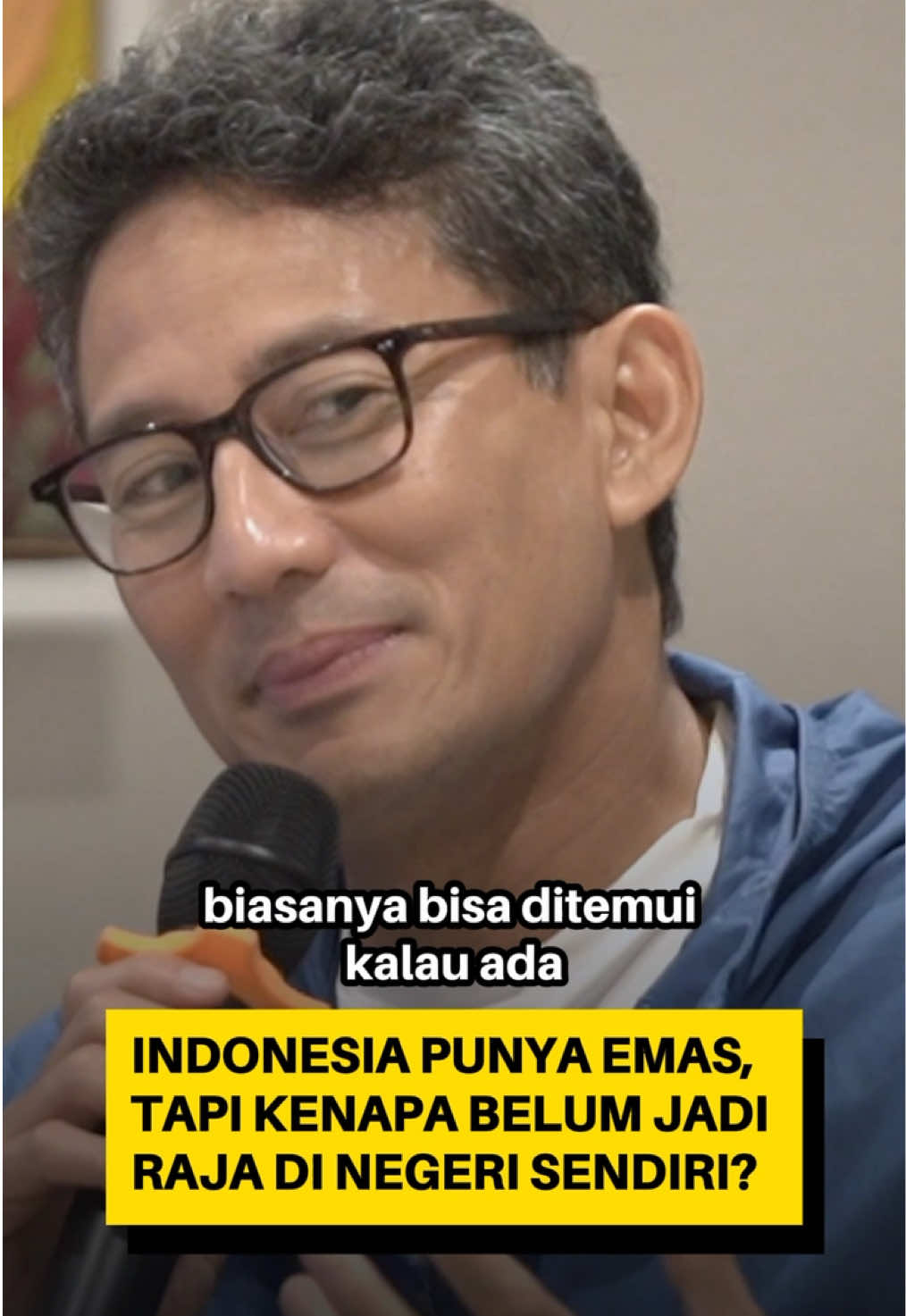 @Sandiaga Uno