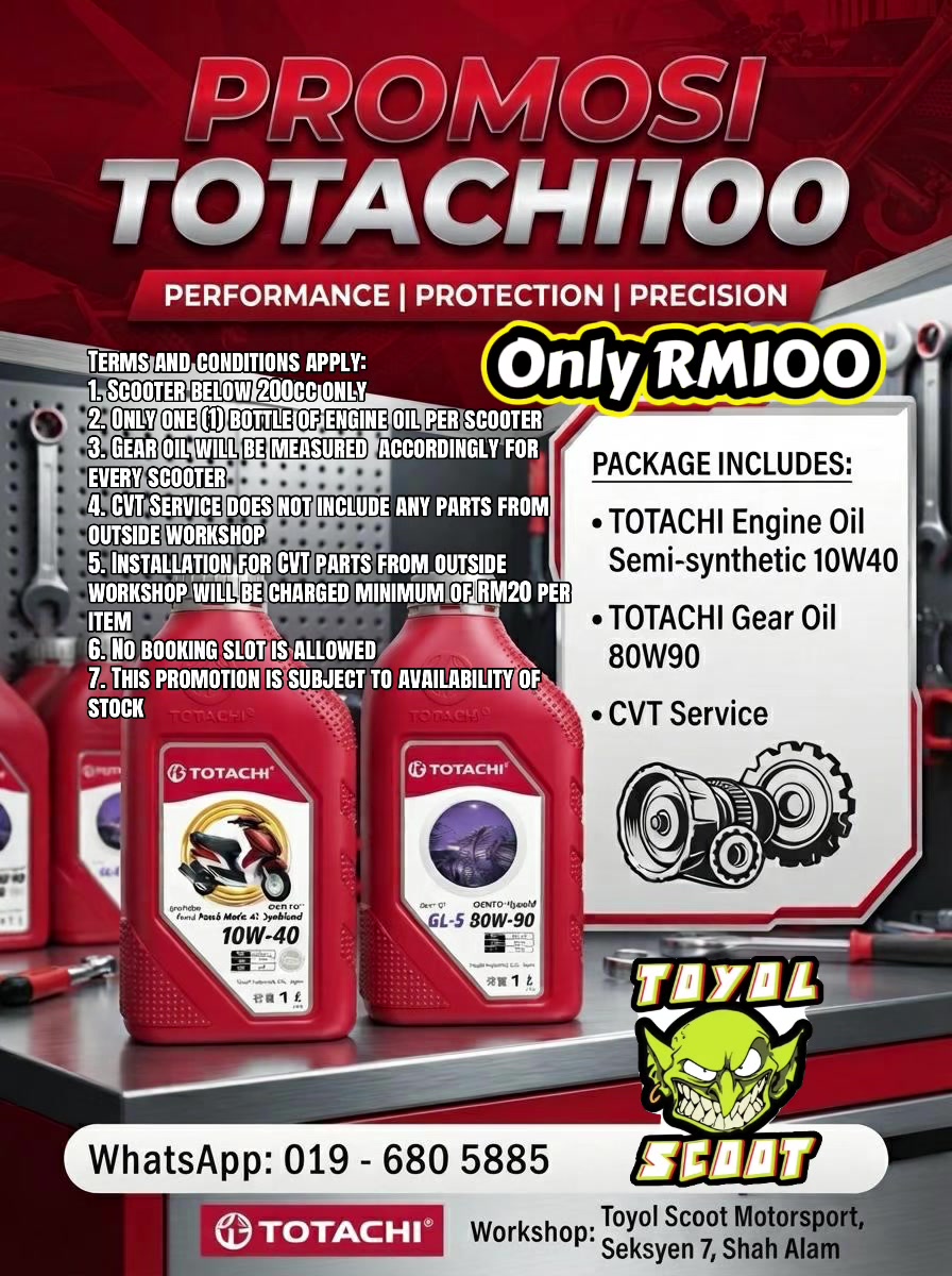 @Toyol Scoot Motorsport