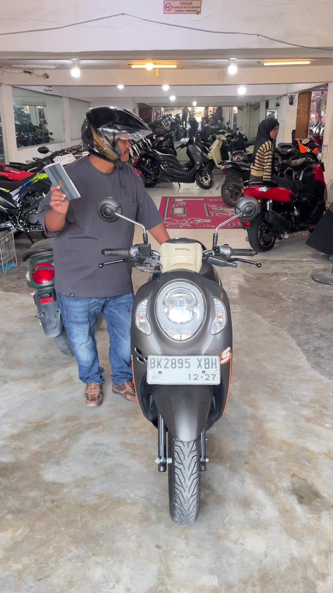 @Agnes Motor Perbaungan