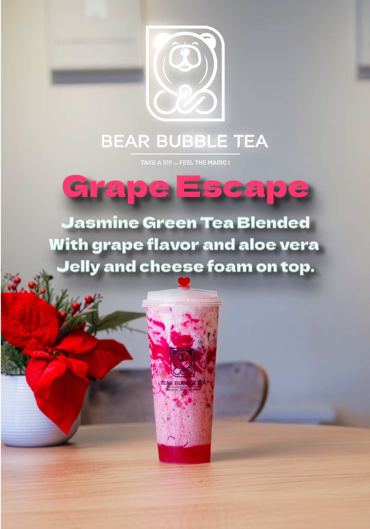 @Bear bubble tea