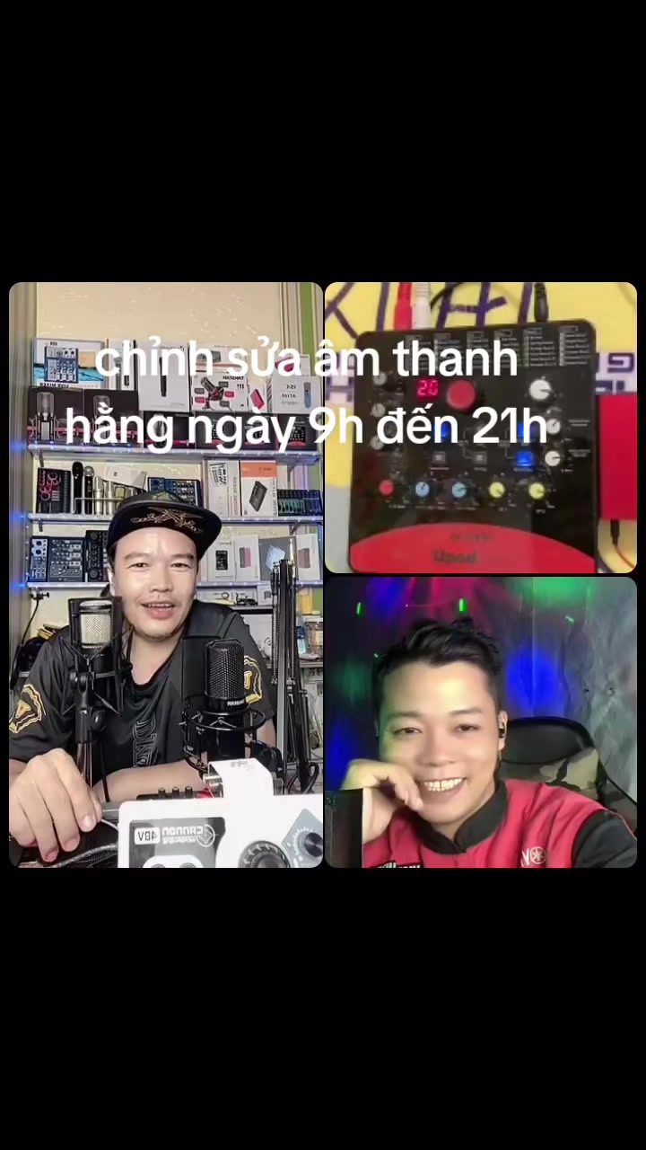 @HOÀNG LONG míc hát live