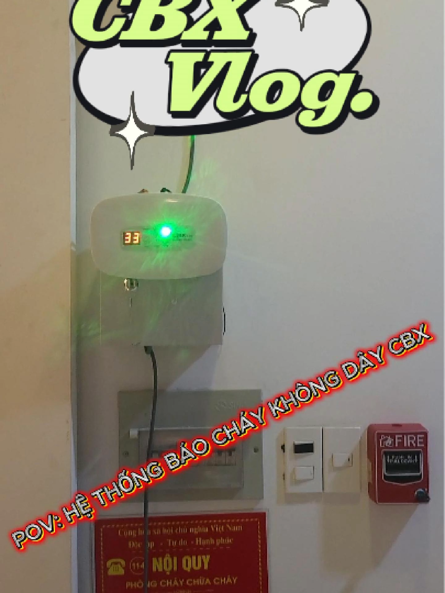 @Thiết bị truyền tin- Báo cháy