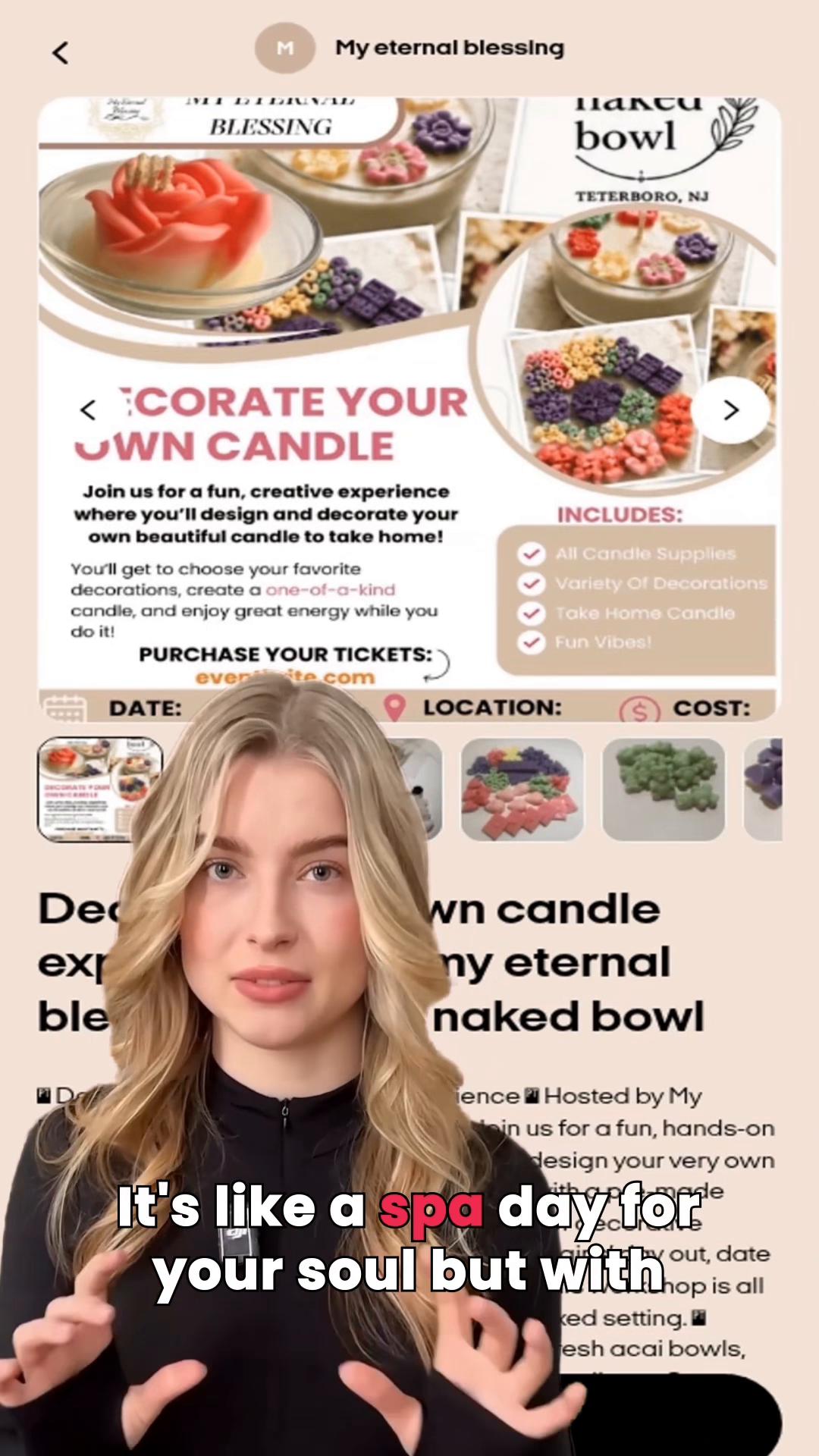 @My Eternal Blessing Candles