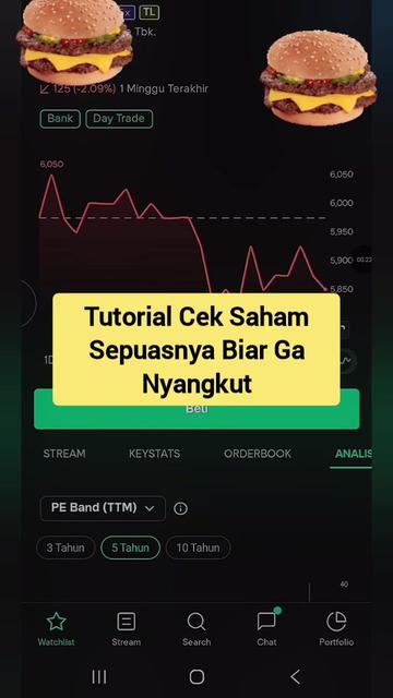 @Tool Saham di Bio Profil