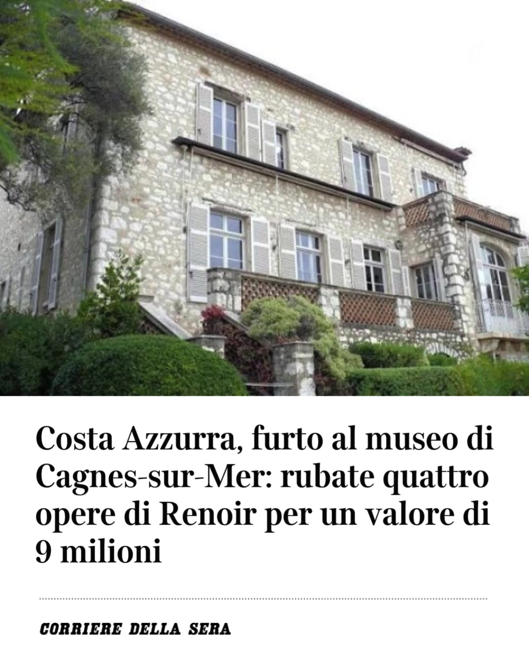 @Corriere della Sera