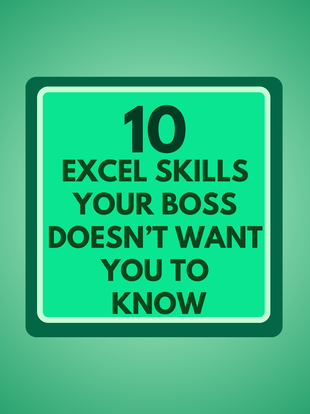 @Grant - Excel Tips