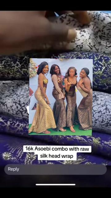 @Yaslim fabrics Asoebi in KANO