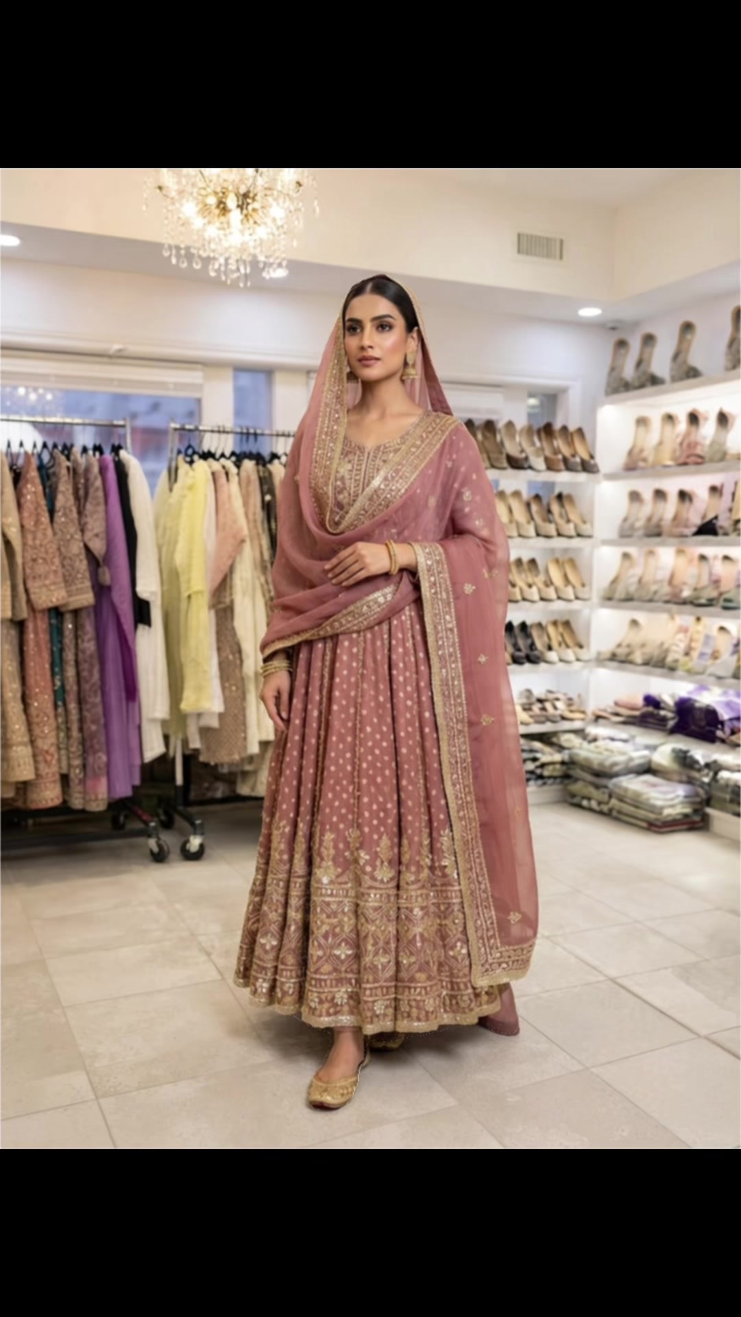 @Lukhnowi Fashions Chikankari