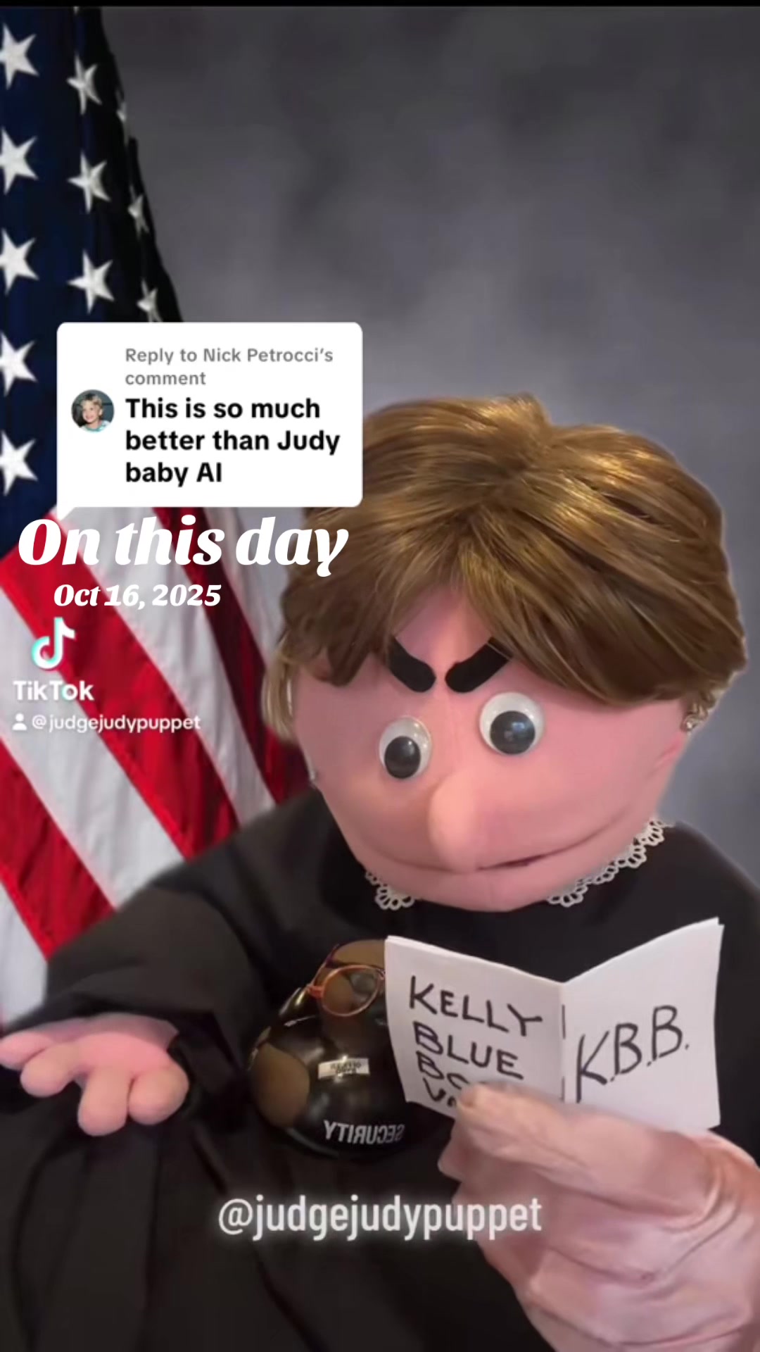 @Judy the Judgey Puppet Show