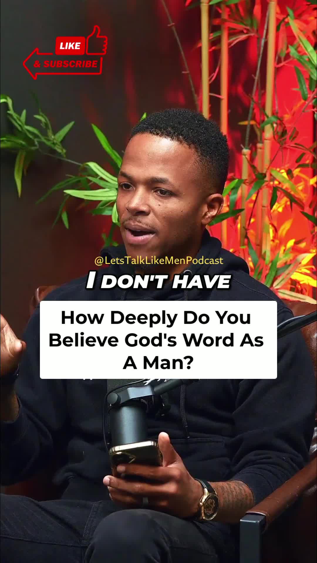 @Lets Talk Like Men