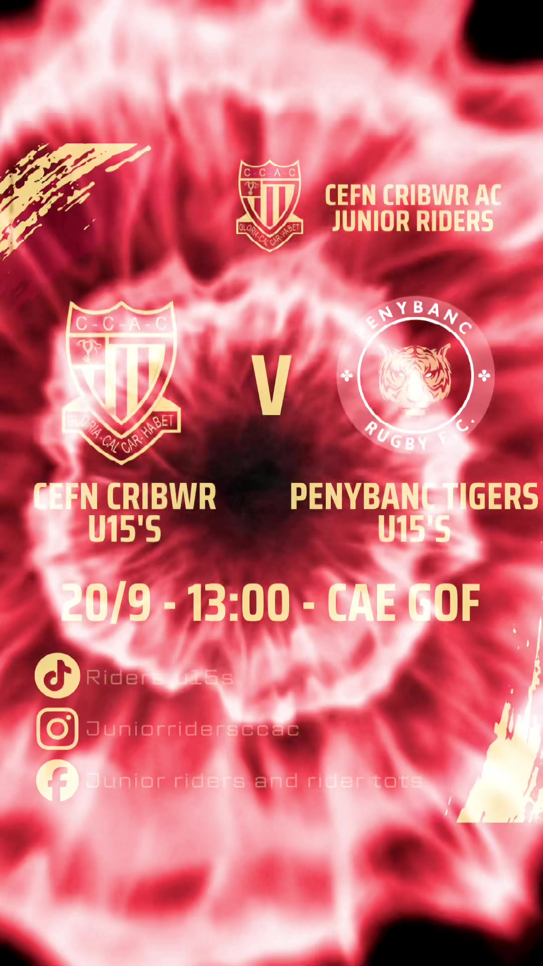 @Cefn Cribwr RFC U15s