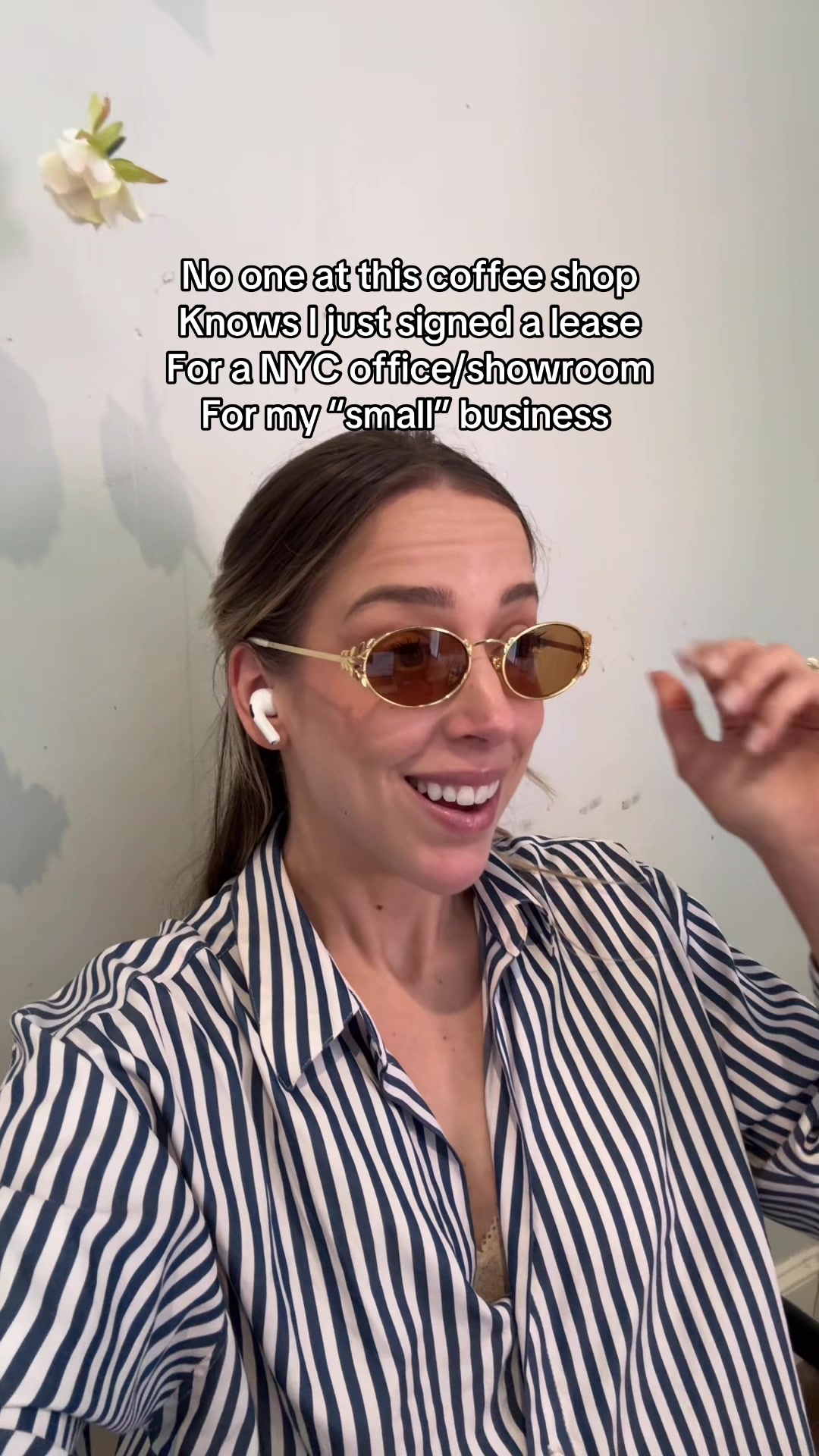 @MEMOR&Iacute; &bull;Narrow Fit Sunglasses