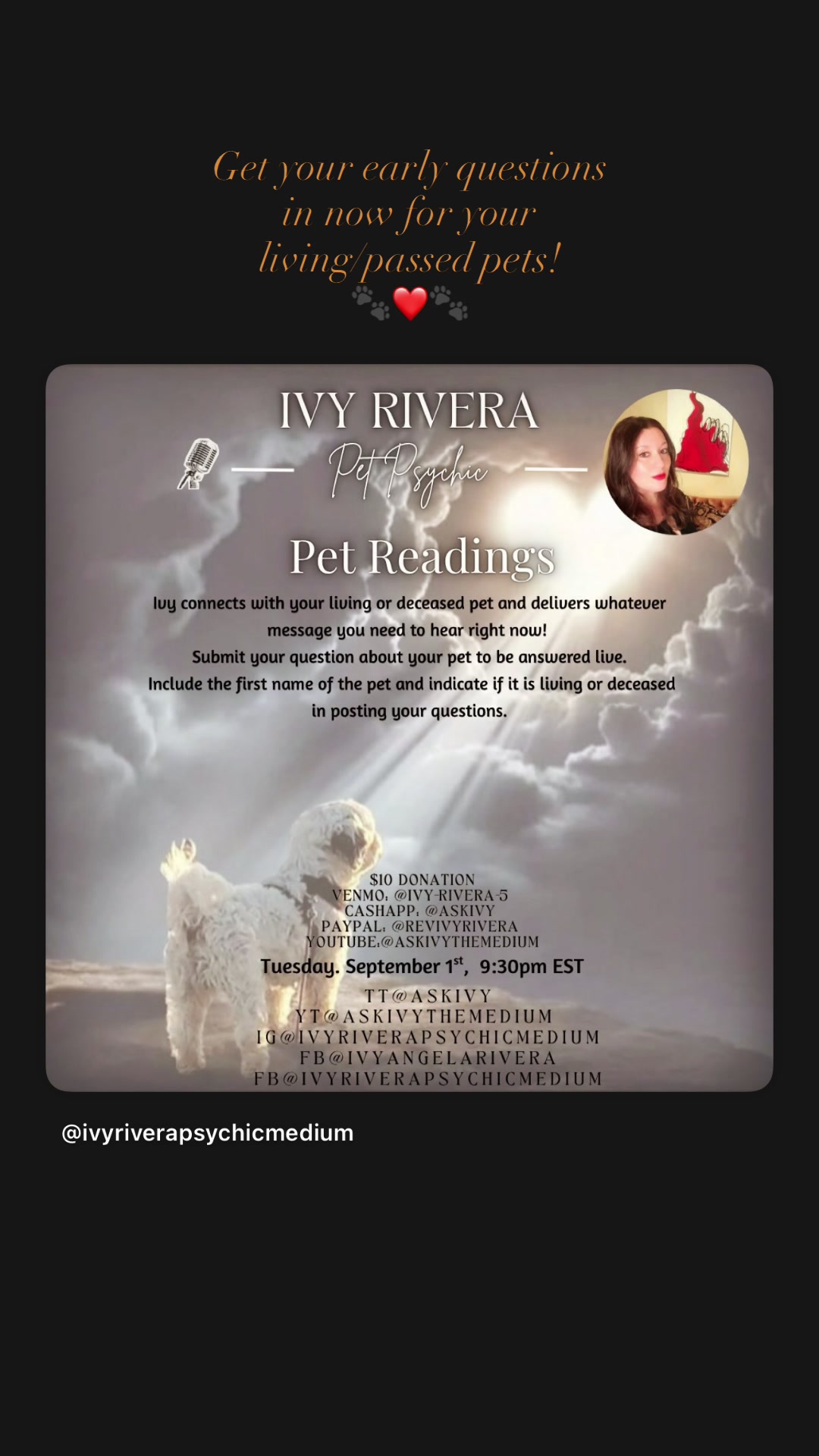 @Ivy Rivera | Psychic Medium