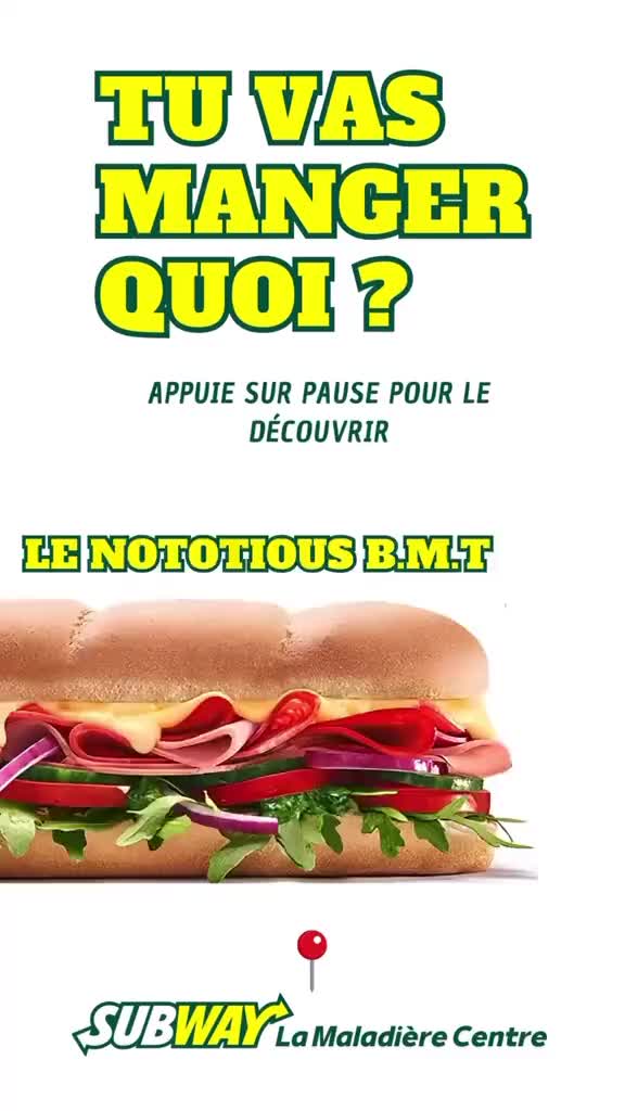 @Subway Maladière