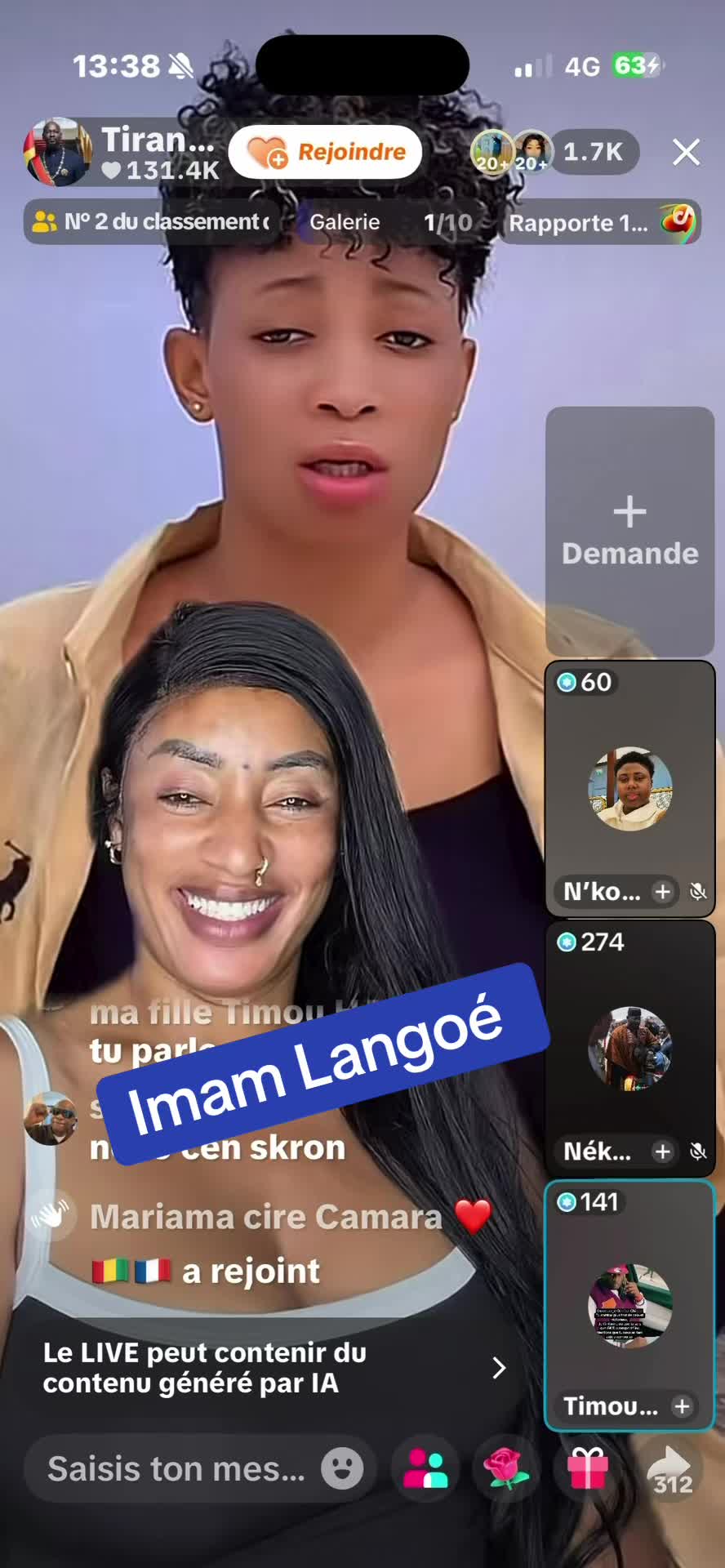 @IMAM LANGO&Eacute;