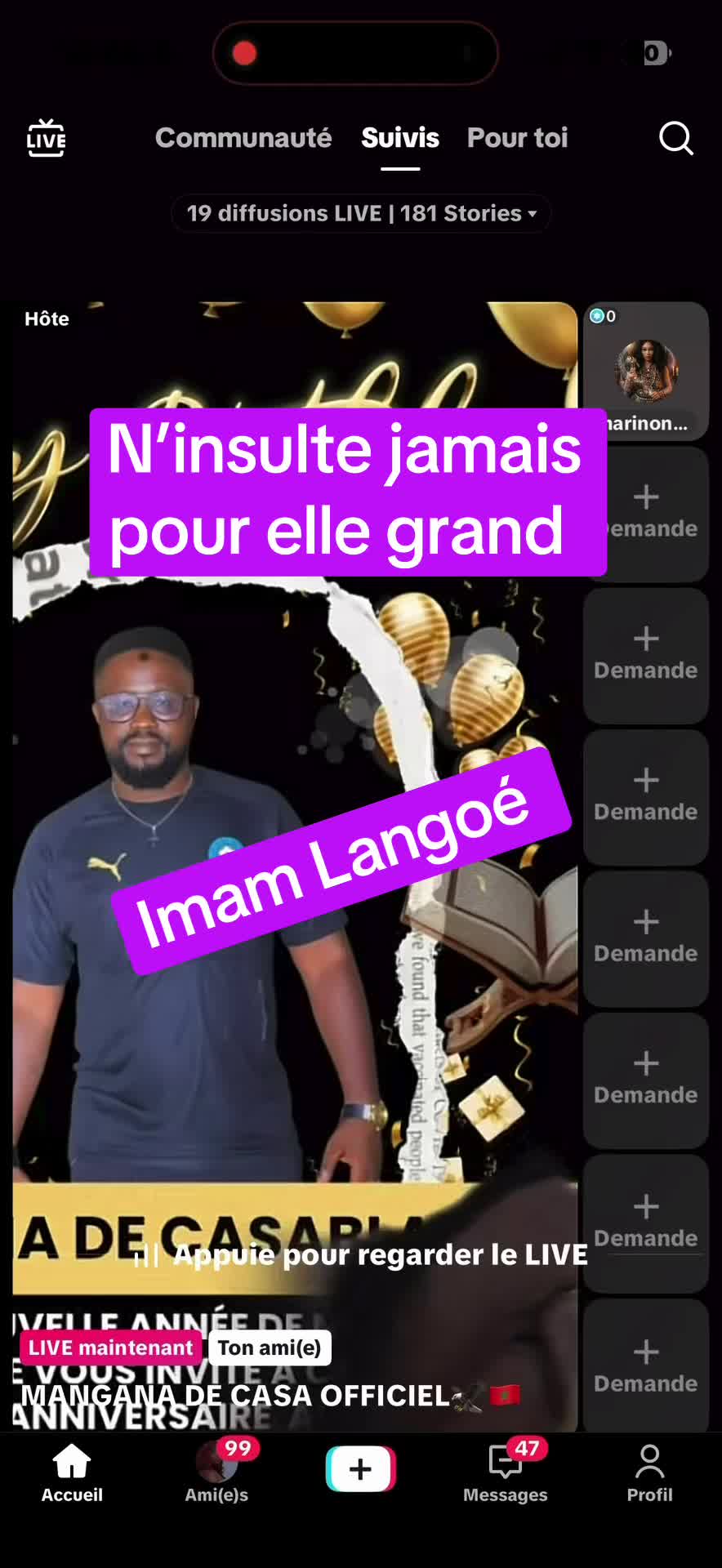 @IMAM LANGO&Eacute;