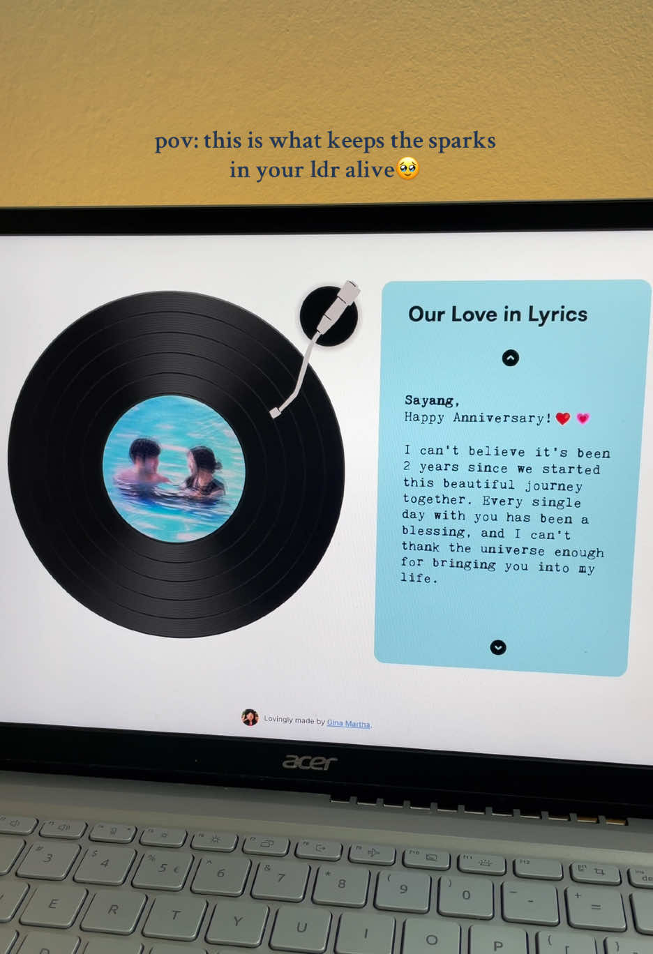 @gina &bull; cute web design 💌